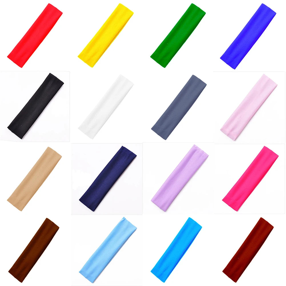 Breathable Athletic Headband – Candy Color Sweat Control Band