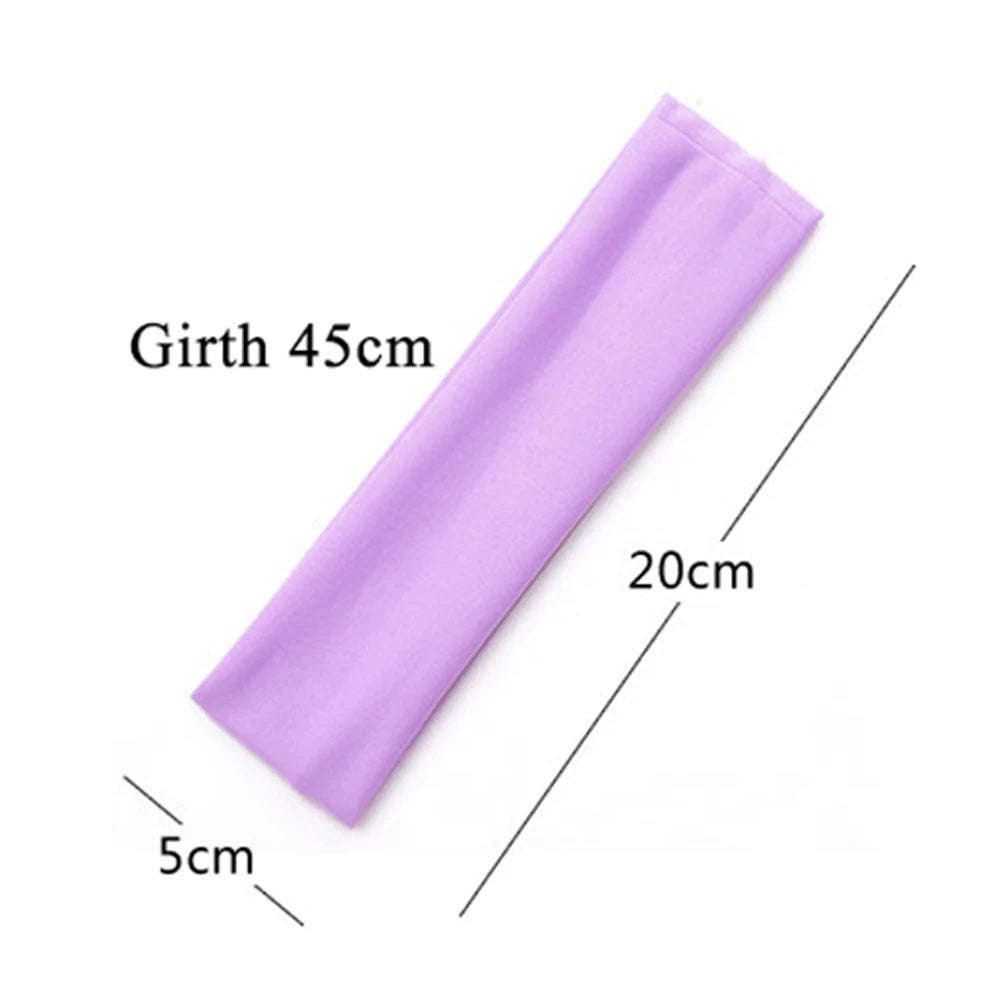 Breathable Athletic Headband – Candy Color Sweat Control Band