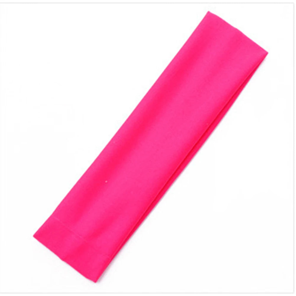 Breathable Athletic Headband – Candy Color Sweat Control Band