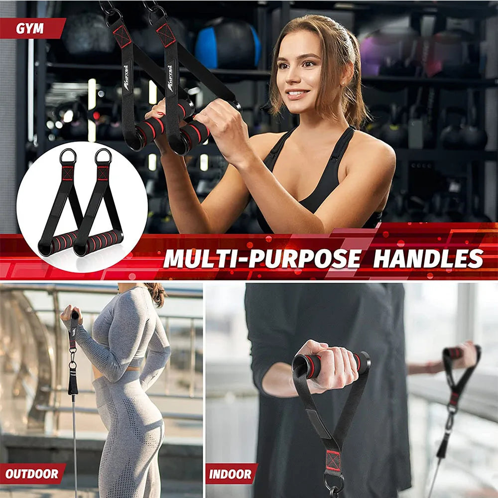 Resistance Bands Handle Station