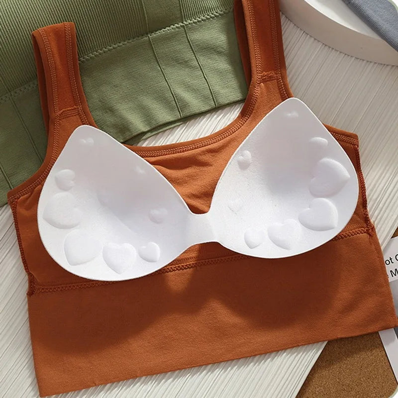 Breathable Anti-Sweat Sports Bra