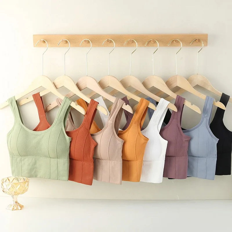 Breathable Anti-Sweat Sports Bra