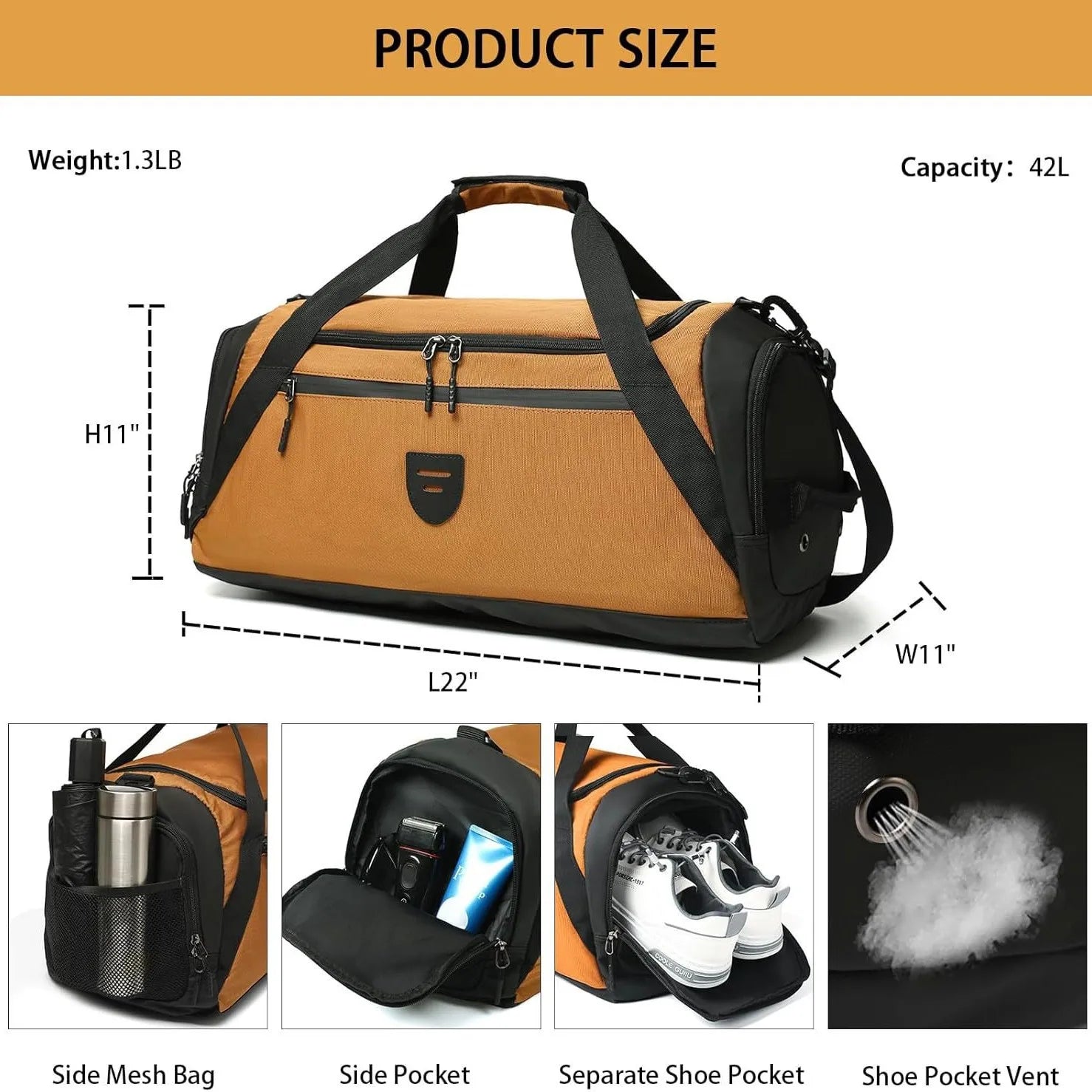 Waterproof Fitness Training Gym Bag