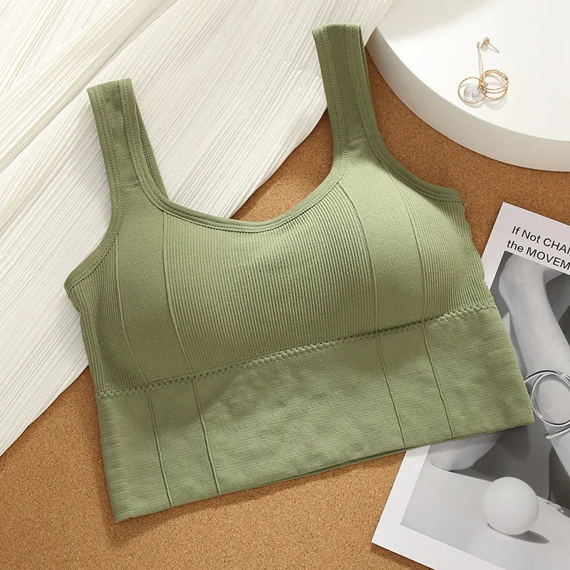 Breathable Anti-Sweat Sports Bra