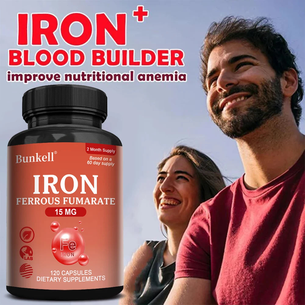 Iron Supplement - Boost Energy, Improve Concentration