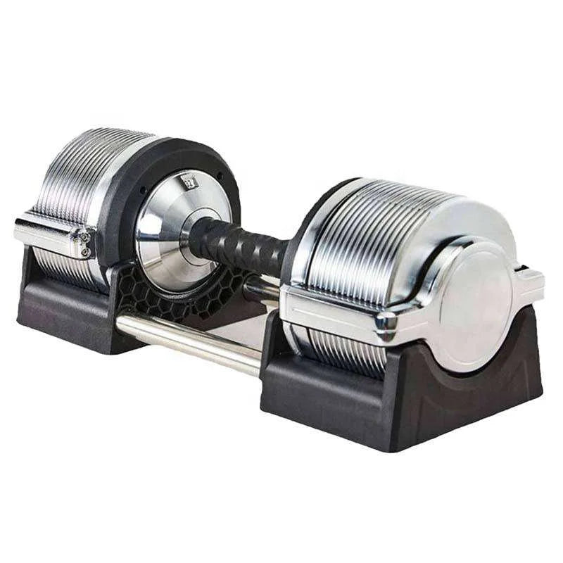 Adjustable Stainless Steel Dumbbell Set