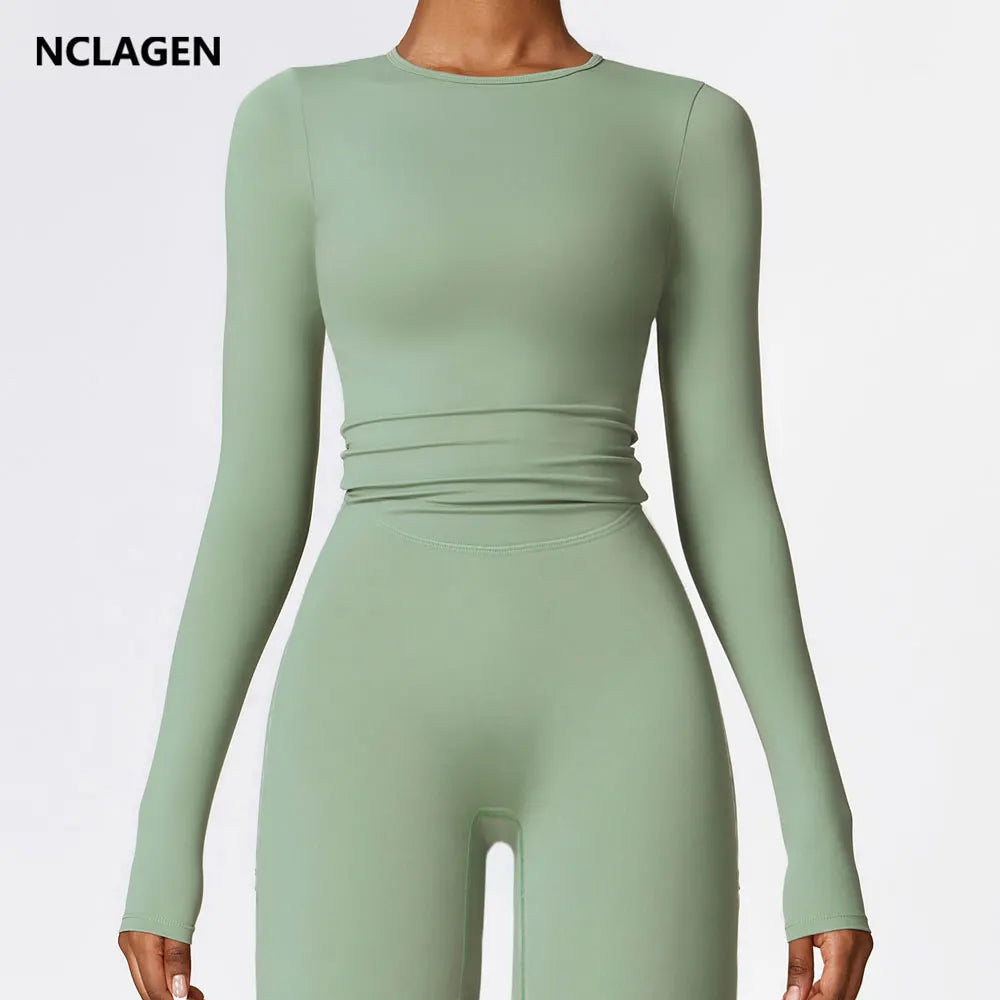 Sleeve Winter Fitness Running Gym Clothes Workout