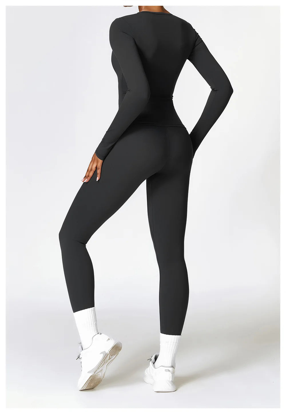 Sleeve Winter Fitness Running Gym Clothes Workout