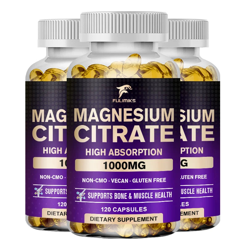 FULIMIKS Magnesium Citrate Supplemen for Adults