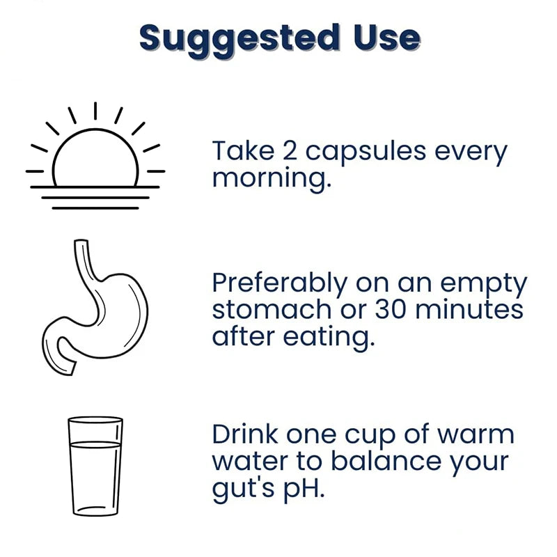 Probiotic Supplement - Gut Health, Supports Weight Management