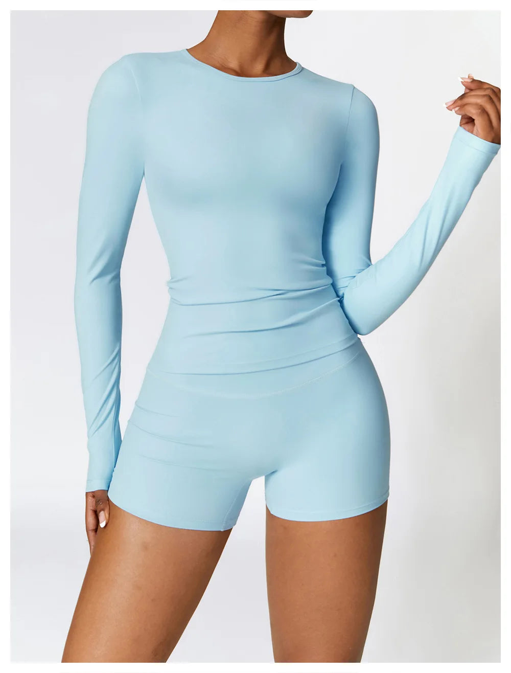 Sleeve Winter Fitness Running Gym Clothes Workout