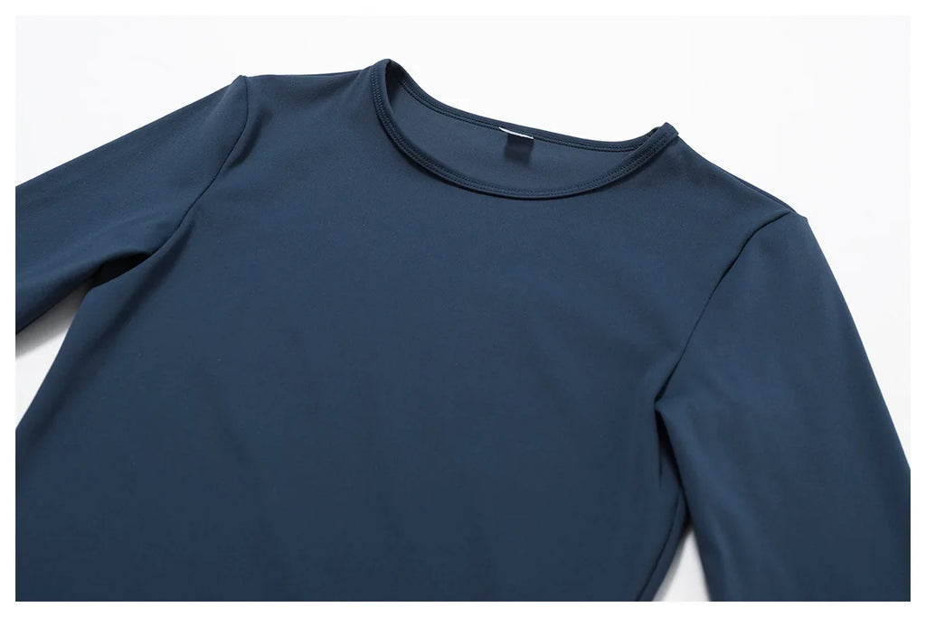 Sleeve Winter Fitness Running Gym Clothes Workout