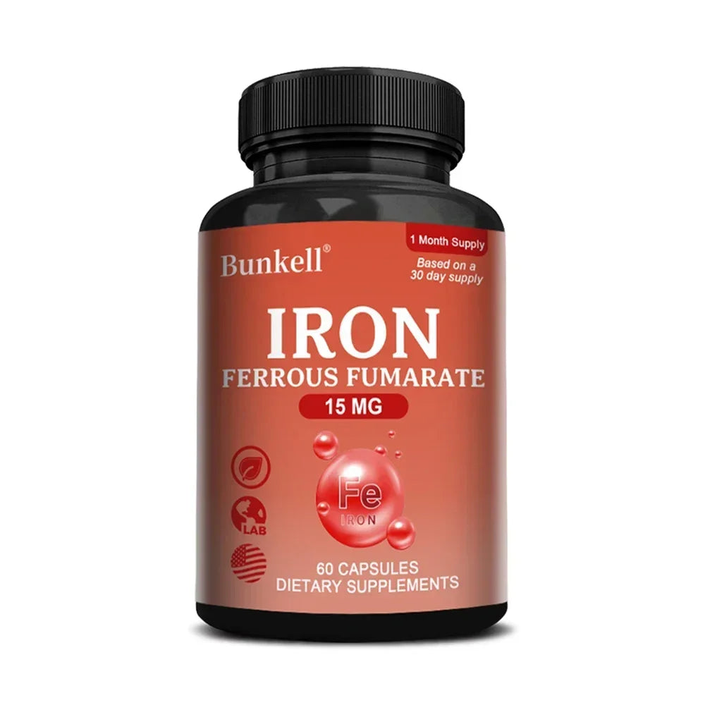 Iron Supplement - Boost Energy, Improve Concentration