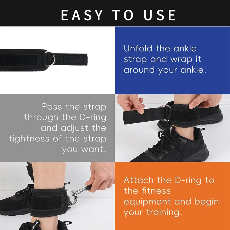 Adjustable Ankle Resistance Training Band