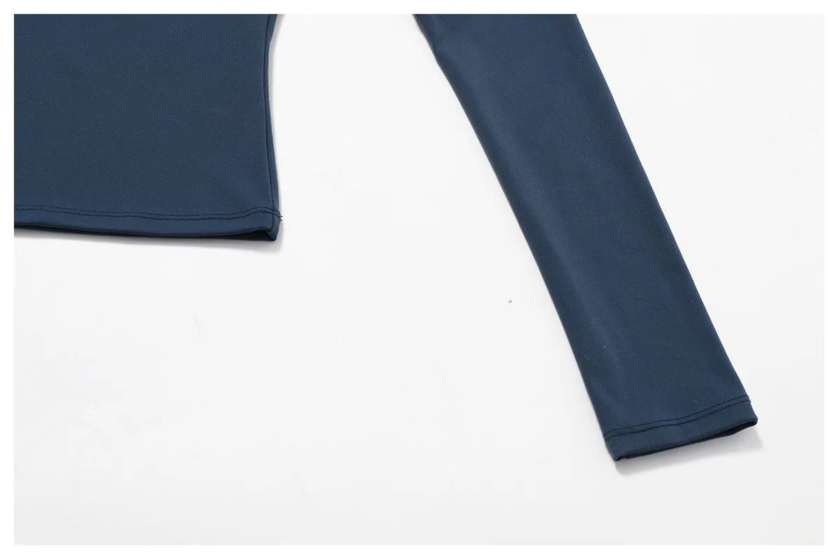 Sleeve Winter Fitness Running Gym Clothes Workout
