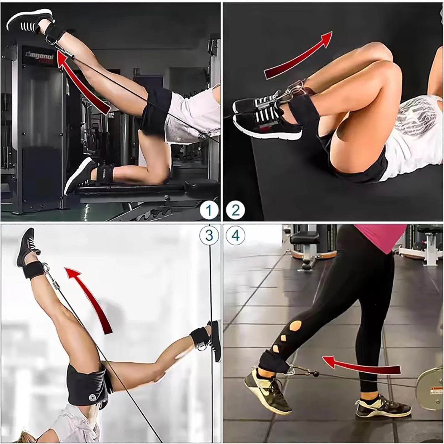 Adjustable Ankle Resistance Training Band