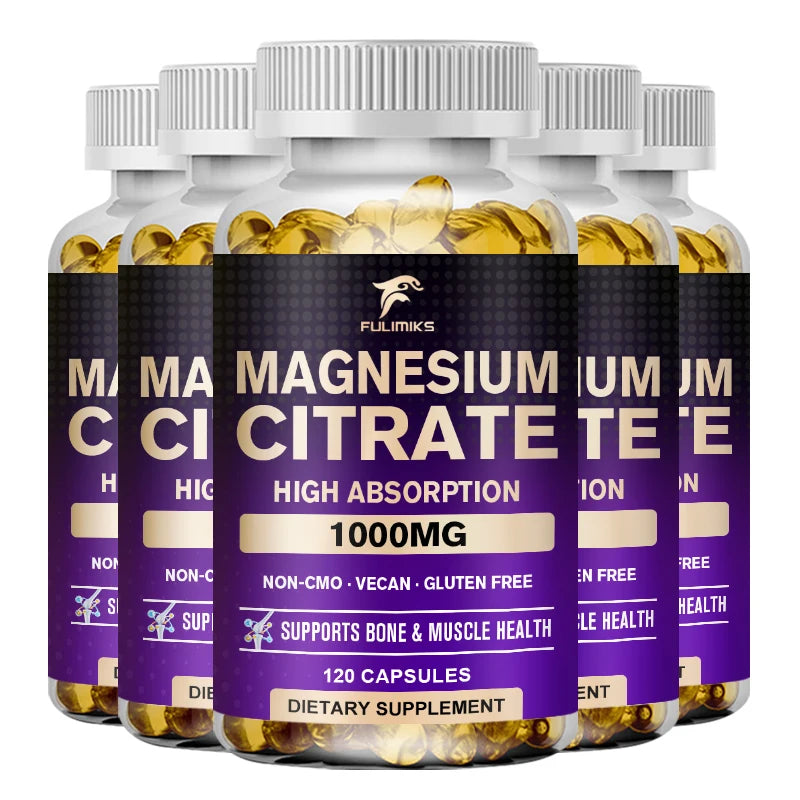 FULIMIKS Magnesium Citrate Supplemen for Adults