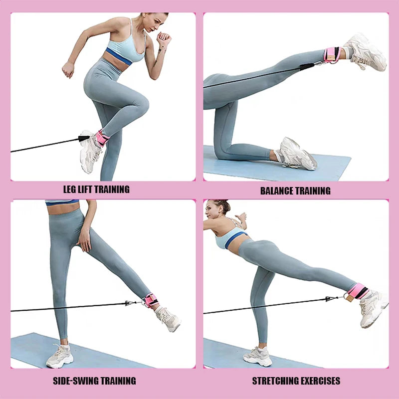 Adjustable Ankle Resistance Training Band