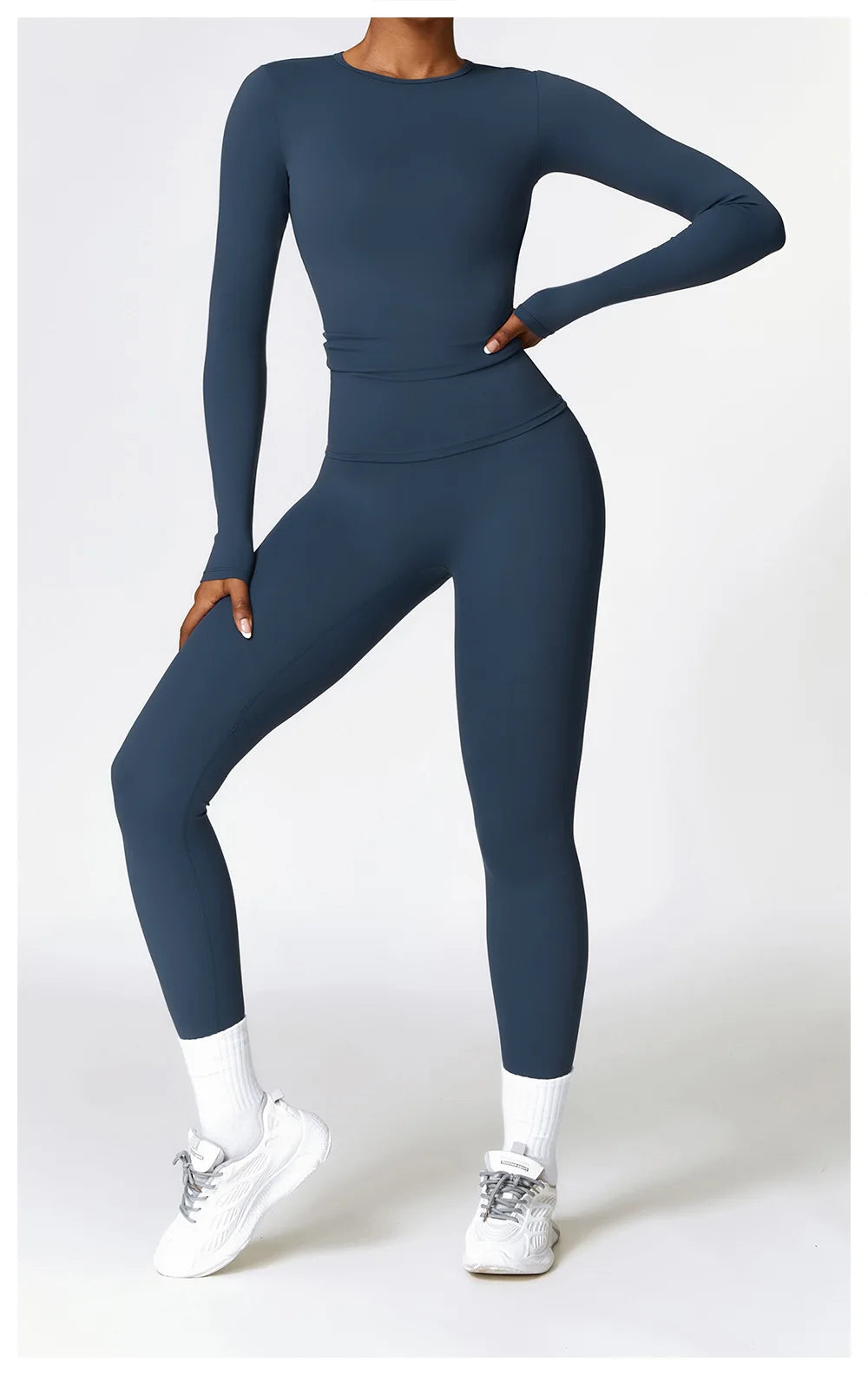 Sleeve Winter Fitness Running Gym Clothes Workout