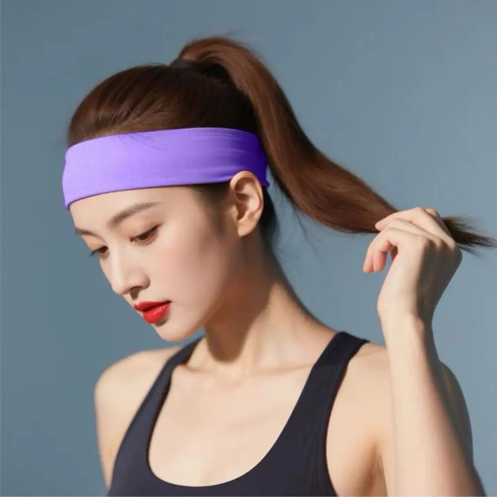 Breathable Athletic Headband – Candy Color Sweat Control Band