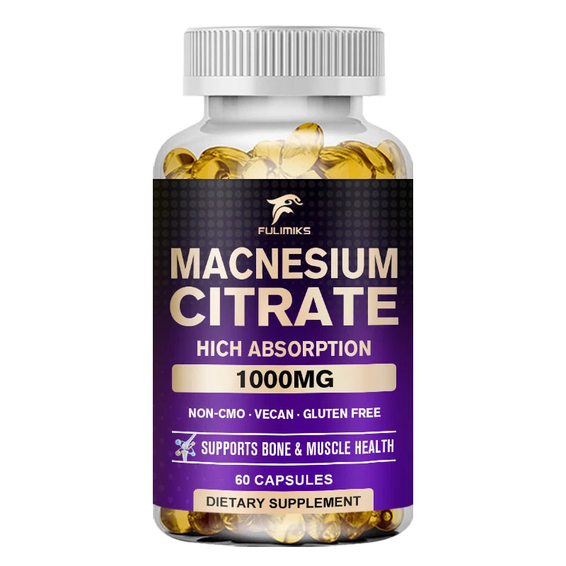 FULIMIKS Magnesium Citrate Supplemen for Adults