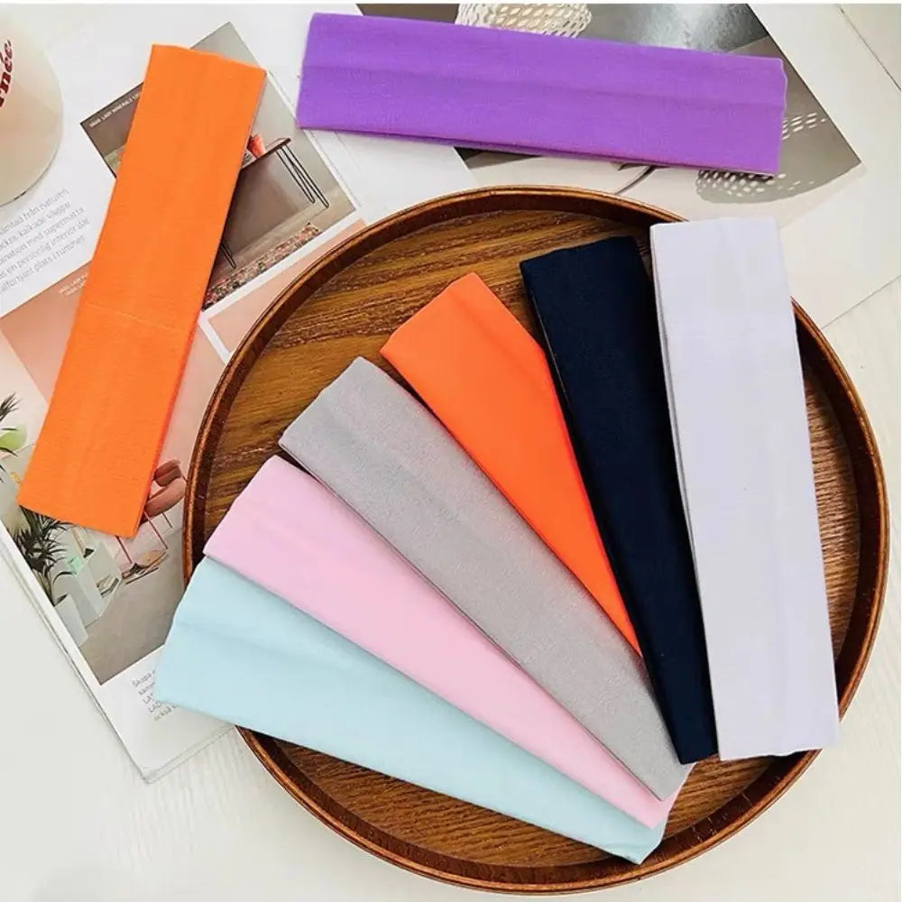 Breathable Athletic Headband – Candy Color Sweat Control Band