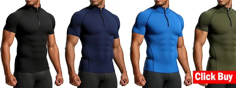 Men's Slim Fit Performance Training Shirt