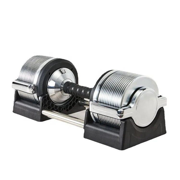Adjustable Stainless Steel Dumbbell Set
