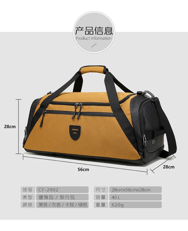 Waterproof Fitness Training Gym Bag