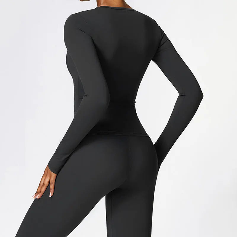 Sleeve Winter Fitness Running Gym Clothes Workout