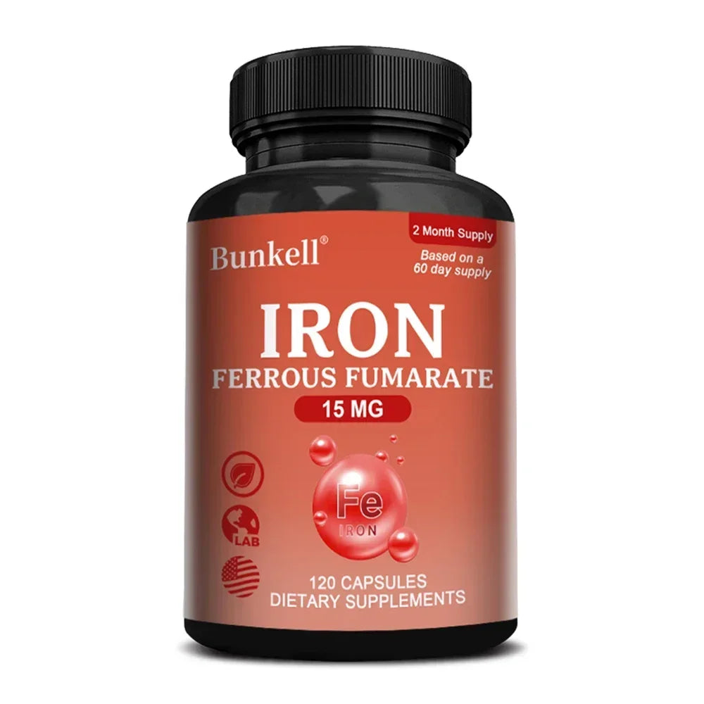 Iron Supplement - Boost Energy, Improve Concentration