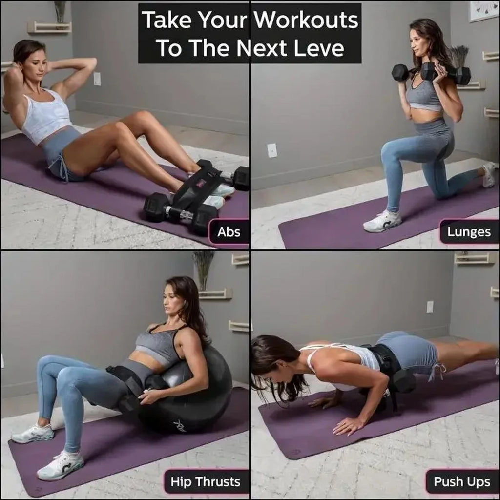 Adjustable Weighted Waist Training Belt