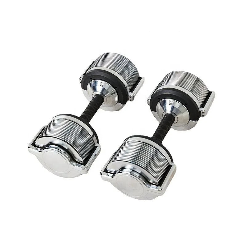 Adjustable Stainless Steel Dumbbell Set
