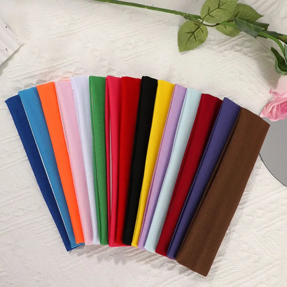 Breathable Athletic Headband – Candy Color Sweat Control Band