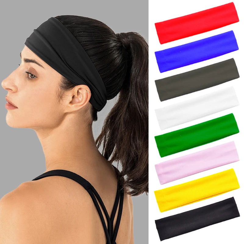 Breathable Athletic Headband – Candy Color Sweat Control Band