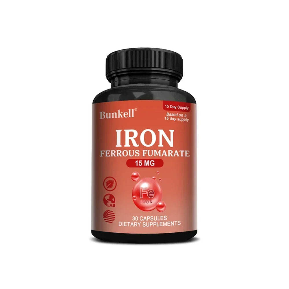 Iron Supplement - Boost Energy, Improve Concentration
