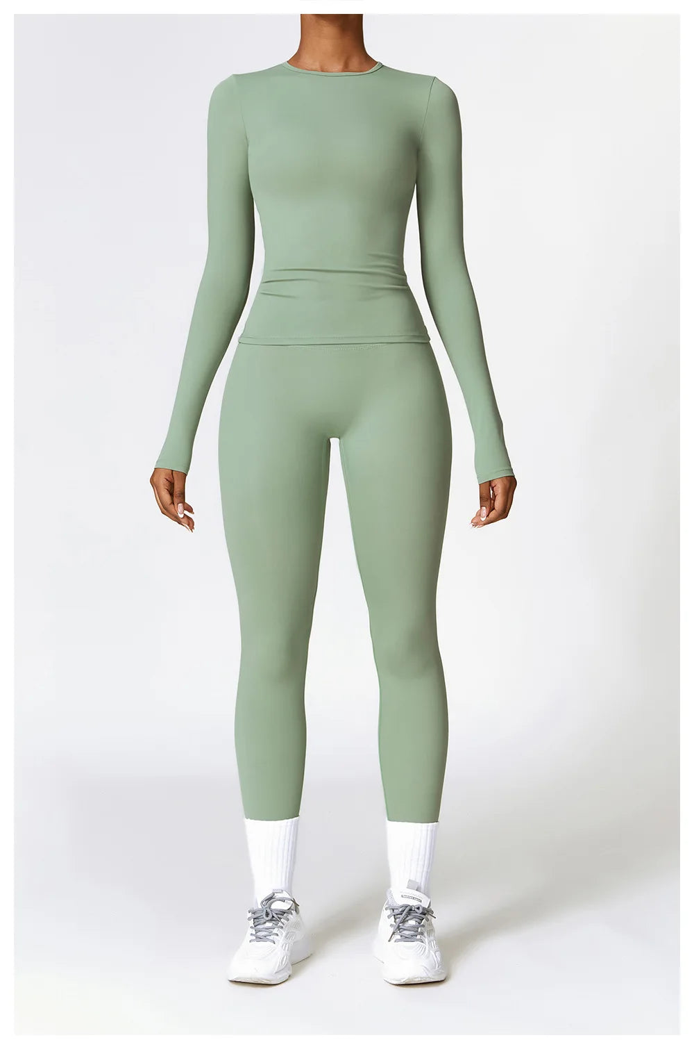 Sleeve Winter Fitness Running Gym Clothes Workout
