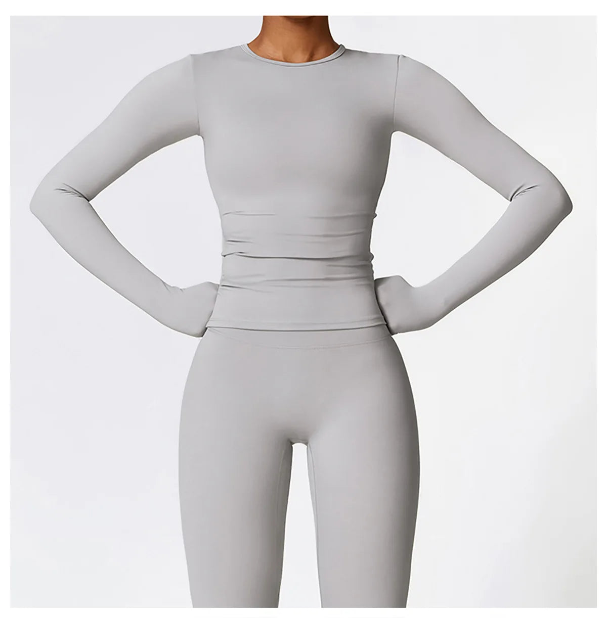 Sleeve Winter Fitness Running Gym Clothes Workout