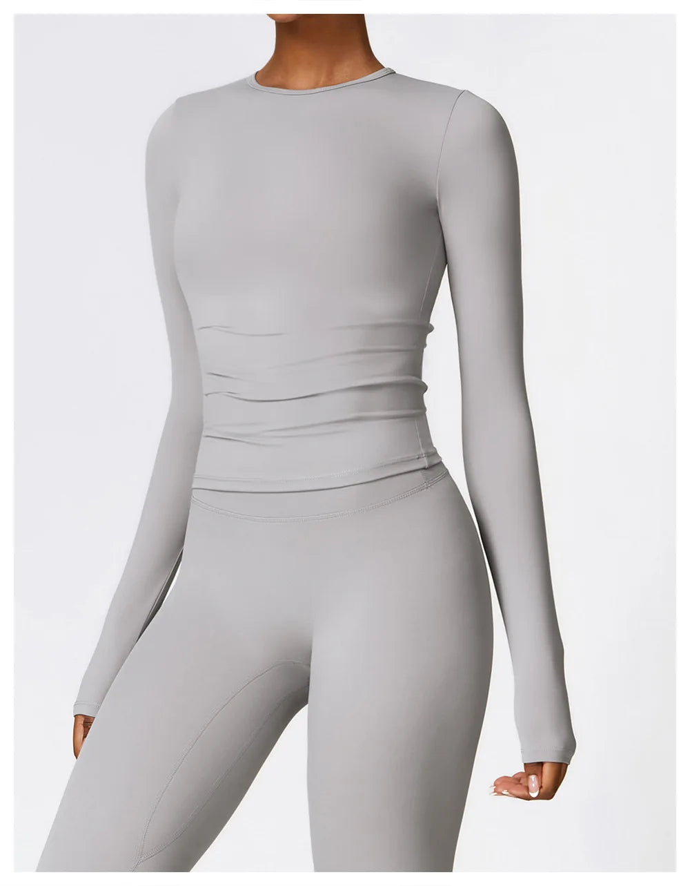 Sleeve Winter Fitness Running Gym Clothes Workout