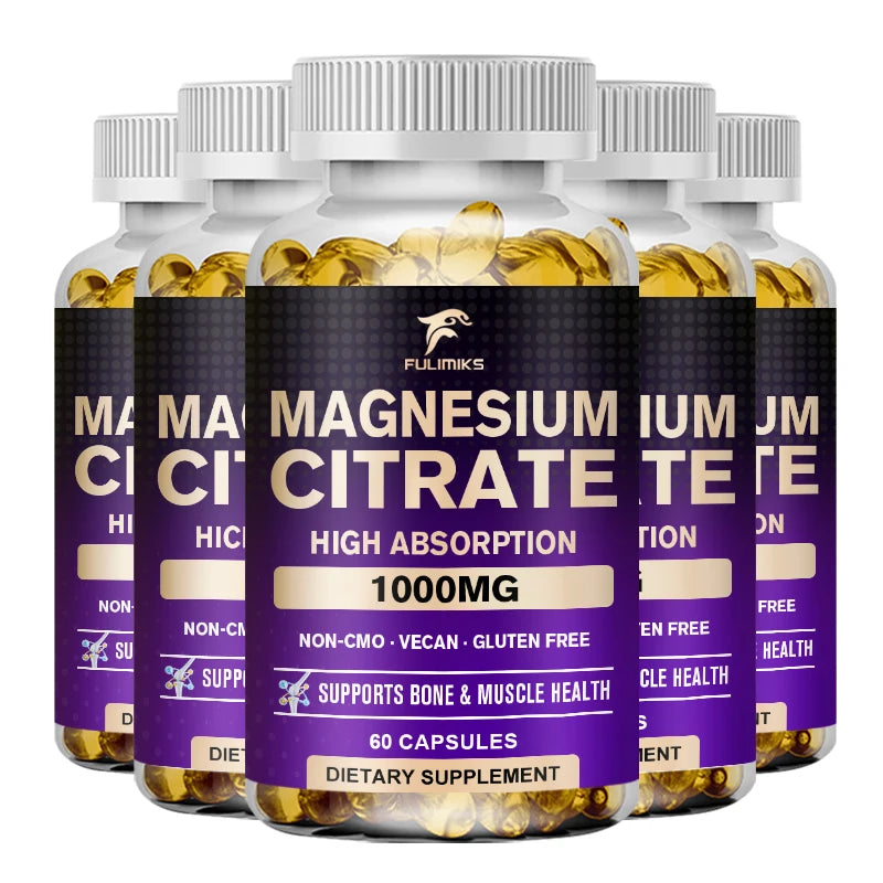 FULIMIKS Magnesium Citrate Supplemen for Adults