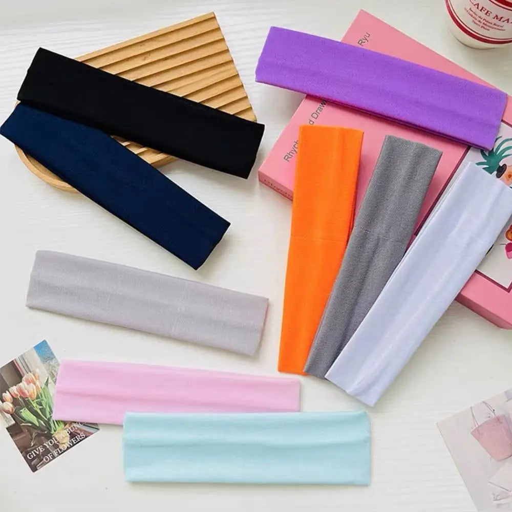 Breathable Athletic Headband – Candy Color Sweat Control Band