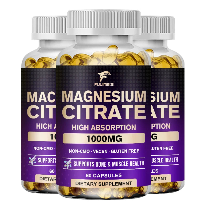 FULIMIKS Magnesium Citrate Supplemen for Adults