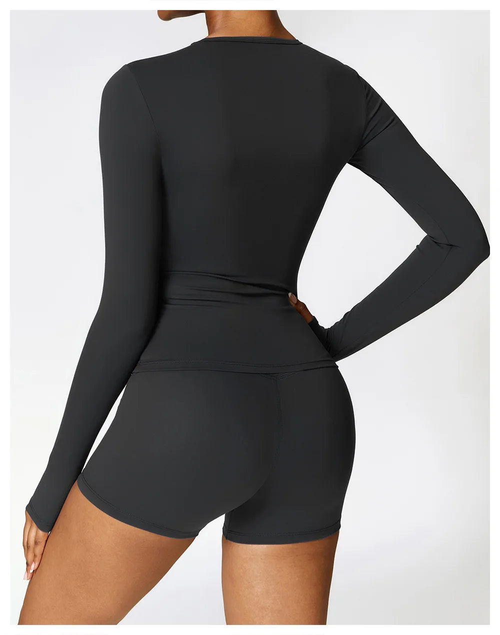 Sleeve Winter Fitness Running Gym Clothes Workout