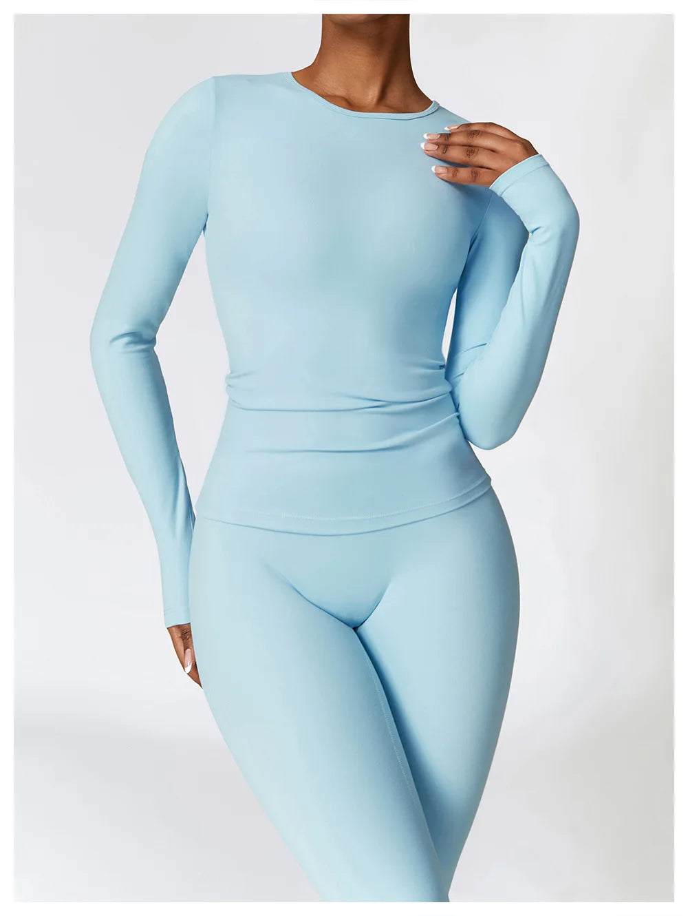 Sleeve Winter Fitness Running Gym Clothes Workout