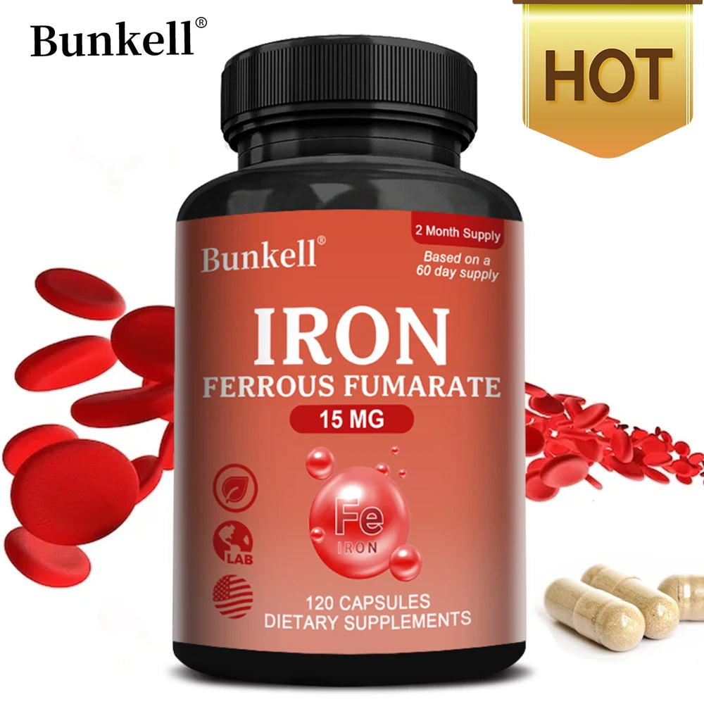 Iron Supplement - Boost Energy, Improve Concentration