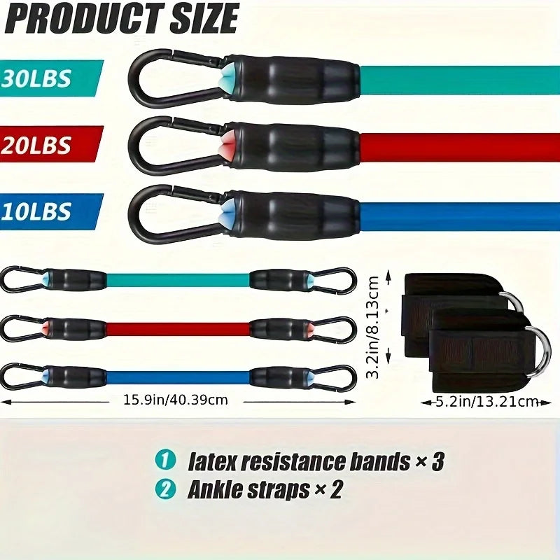 Adjustable Ankle Resistance Training Band